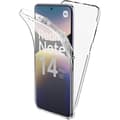 Miniatyrbild 1 av 5: Heltäckande skal 360° - Xiaomi - Redmi Note 14 Pro 5G - Fullständigt skydd - Transparent - Stöttålig