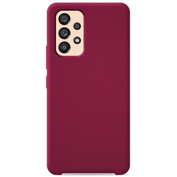 Silicone-fodral Soft Touch - Samsung - Galaxy A53 5G - Röd - Stötbeständig - Trådlös laddning