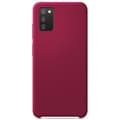 Miniatyrbild 1 av 3: Siliconfodral Soft Touch - Samsung - Galaxy A03S - Röd - Stöttålig - Trådlös laddning