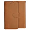 Miniatyrbild 1 av 5: Etui med flik - Xiaomi - Redmi Note 14 5G - Syntetiskt läder camel - Magnetisk stängning - Inbyggt stöd