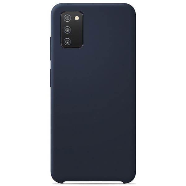 Coque silikon Soft Touch - Samsung - Galaxy A03S - Blå - Stötresistent - Trådlös laddning