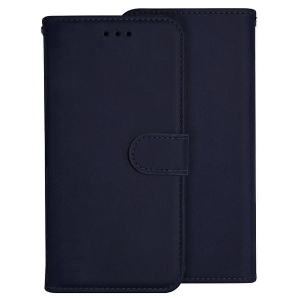 Fodral med flik - Samsung - Galaxy S23 Plus - Syntetläder - Blå - Magnetiskt