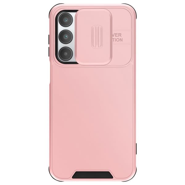 Coque för Samsung Galaxy A16 Stötsäker Med Skjutbart Kameraskydd Roséguld
