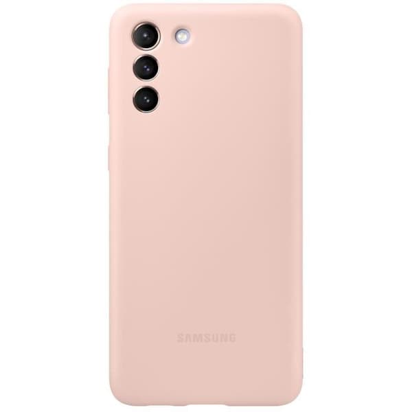 Silikonöverdrag S21 Plus Rosa