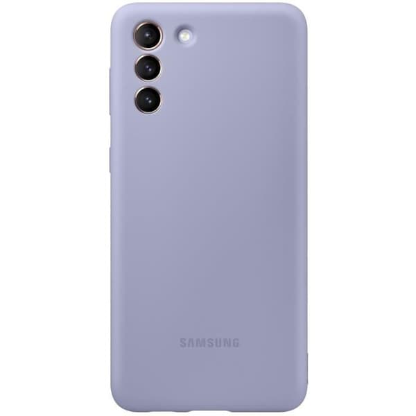 Silikonöverdrag S21 Plus Lila