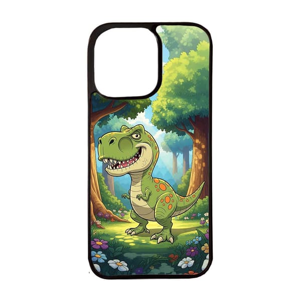 Børne Tegneserie Dinosaur Tyrannosaurus Rex iPhone 12 Mini Mobiltelefon Dække
