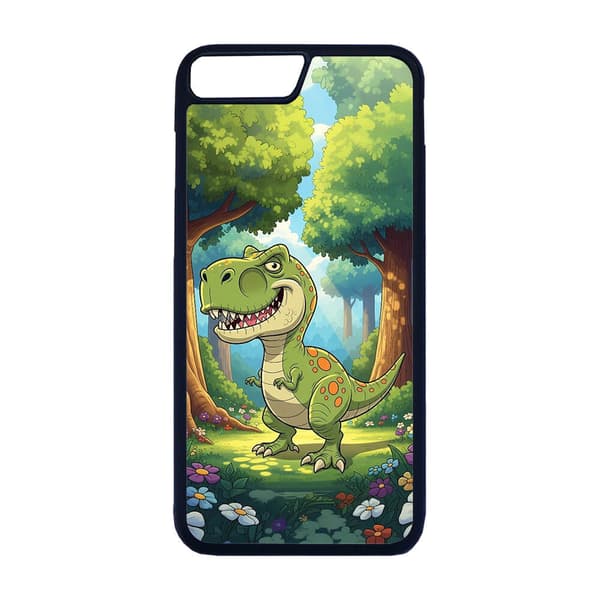 Børne Tegneserie Dinosaur Tyrannosaurus Rex iPhone 7/iPhone 8 PLUS Mobiltelefon Dække