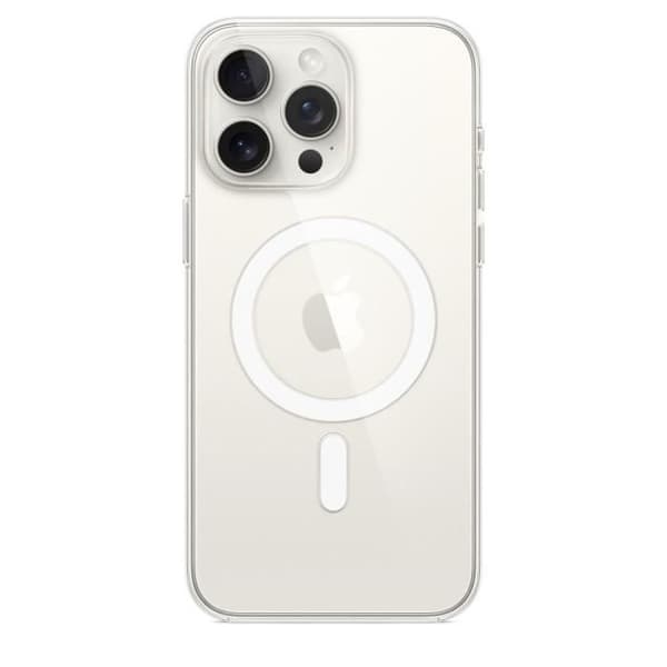 APPLE iPhone 15 Pro Max Gennemsigtigt Etui med MagSafe