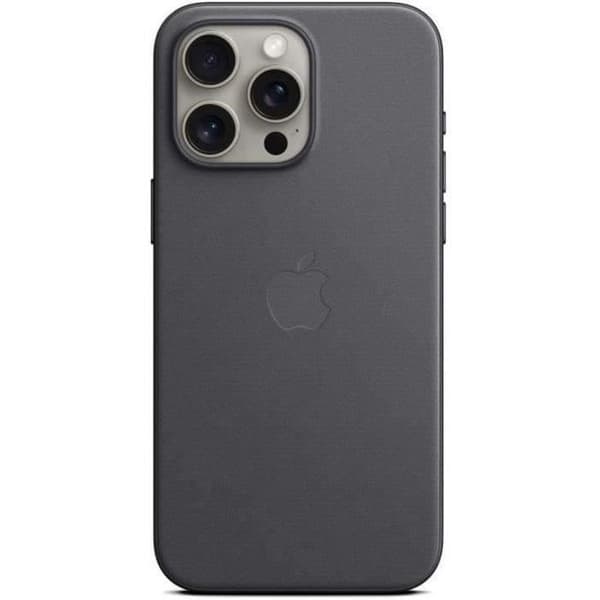 Apple Mobilskal & Cover Fine Weave-skal med MagSafe för iPhone 15 Pro Max – Svart