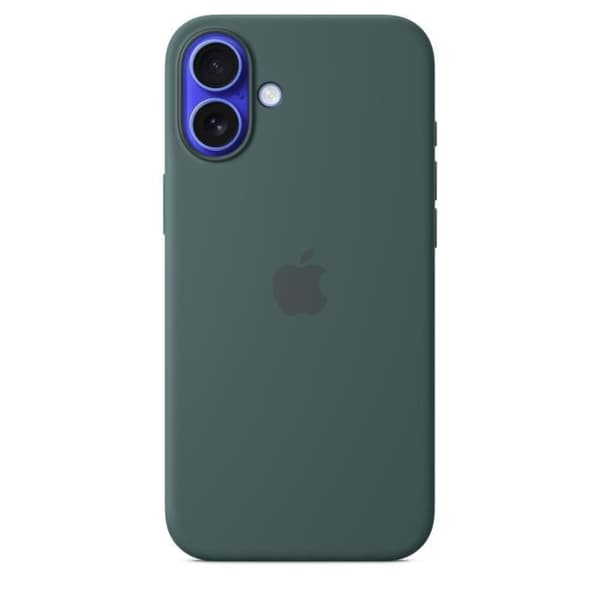 APPLE iPhone 16 Plus - Silikonikuori MagSafella - Järvenvihreä