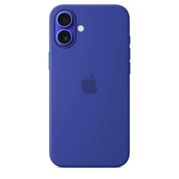 APPLE iPhone 16 Plus - Silikonikuori MagSafella - Ultramariini