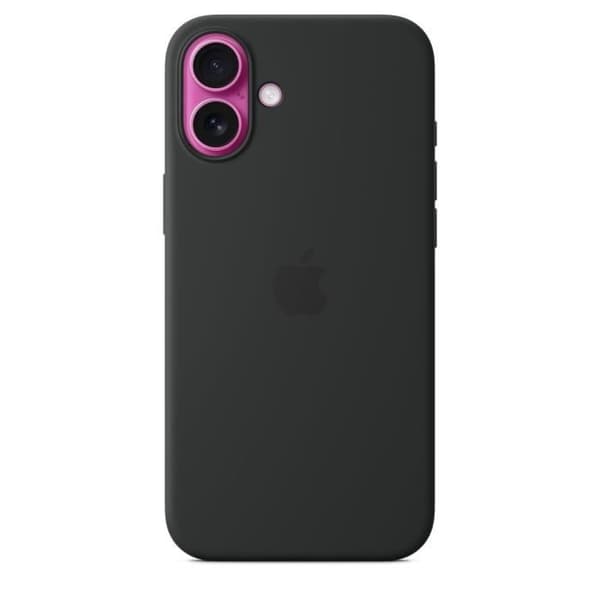 APPLE iPhone 16 Plus - Silikone-etui med MagSafe - Sort