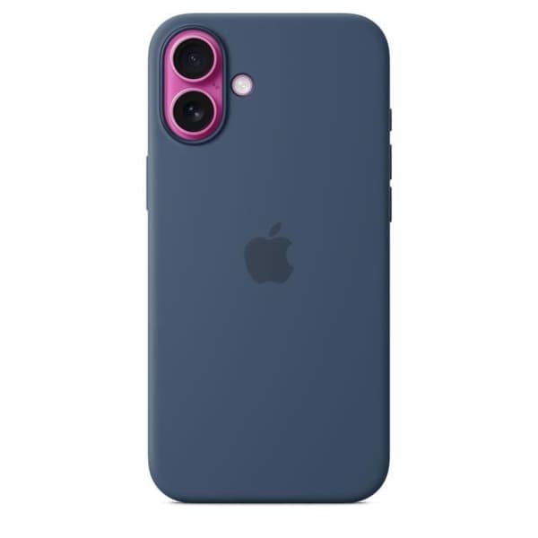APPLE iPhone 16 Plus - Silikonecover med MagSafe - Denim