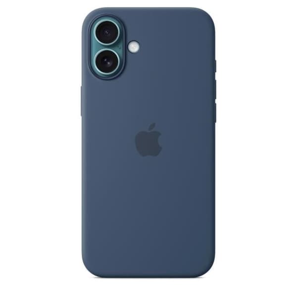 APPLE iPhone 16 Plus - Silikonecover med MagSafe - Denim