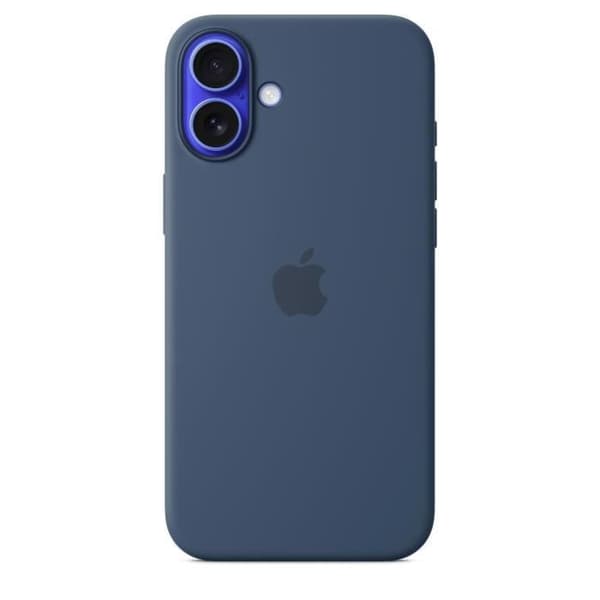 APPLE iPhone 16 Plus - Silikonecover med MagSafe - Denim
