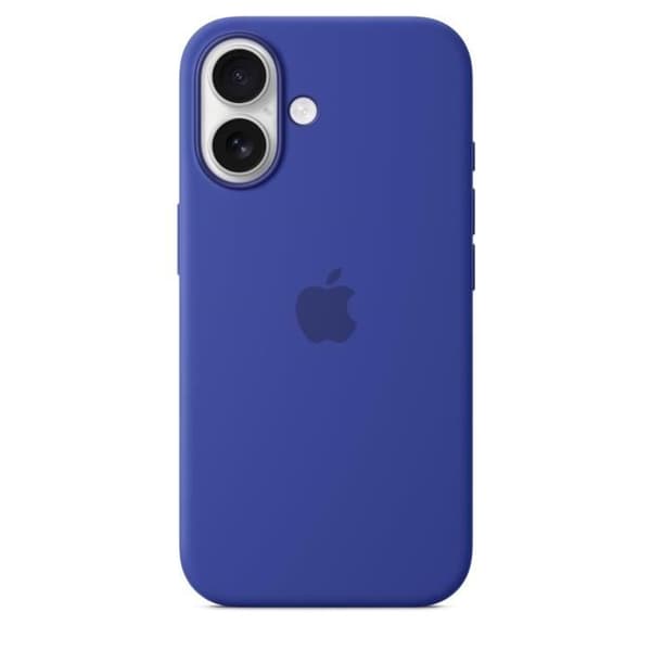 APPLE iPhone 16 - Silikonskal med MagSafe - Ultramarin
