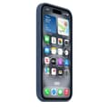 Miniatyrbillede 5 af 5: APPLE iPhone 16 - Silikonecover med MagSafe - Denim