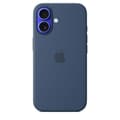 Miniatyrbillede 1 af 5: APPLE iPhone 16 - Silikonecover med MagSafe - Denim