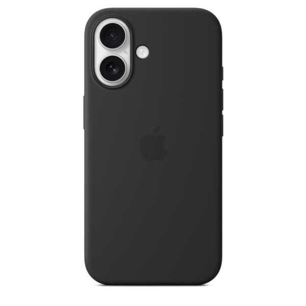 APPLE iPhone 16 - Silikonskal med MagSafe - Svart