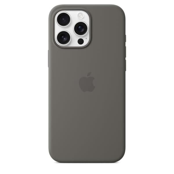APPLE iPhone 16 Pro Max - Silikonskal med MagSafe - Stengrå