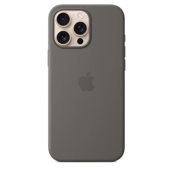 APPLE iPhone 16 Pro Max - Silikonskal med MagSafe - Stengrå