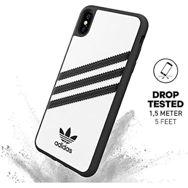 adidas Skyddande Skal designat för iPhone XS Max - Skydd mot Fall - Förhöjda kanter som är chockresistenta - Skal