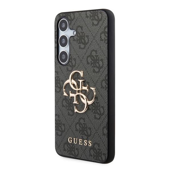 Telefonfodral - Guess - S24+ - Svart - Stötskydd - Saffianotextur