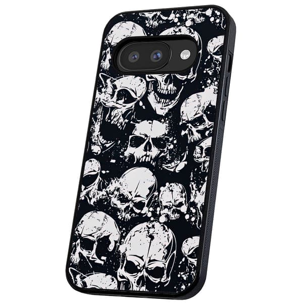 Google Pixel 9A - Deksel/Mobildeksel Skulls