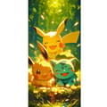 Miniatyrbilde 4 av 4: Apple iPhone 13 Pro Lommeboketui Pixelmonster spillstil - fargerik design for retro-elskende spillere