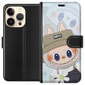 Miniatyrbillede 1 af 3: Apple iPhone 14 Pro Tegnebogsetui Labubu med hat - Pop Mart figur Mr. Butcher i retro-stil med karakter