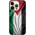 Miniatyrbillede 1 af 3: Apple iPhone 14 Pro Gennemsigtig cover Palestinaflaget – ikonisk frihedssymbol i rød, sort, hvid og grøn