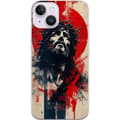 Miniatyrbillede 1 af 3: Apple iPhone 14 Plus Gennemsigtig cover Jesus med kors - kristent motiv med stærk symbolik om tro og håb
