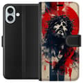 Pikkukuva 1 / 3: Apple iPhone 16 Plus Lompakkokotelo Jeesus ristillä - kristillinen aihe vahvalla symboliikalla uskosta ja toivosta