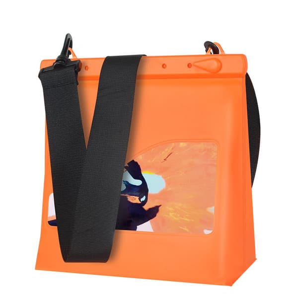 PVC vattentät väska mobiltelefon vattentät väska förvaring axel axelväska strand snorkling simning vattentät utrustning