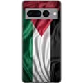 Pikkukuva 1 / 3: Google Pixel 7 Pro Läpinäkyvä kuori Palestiinan lippu – ikoninen vapauden symboli punaisessa, mustassa, valkoisessa ja vihreässä