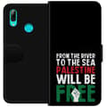 Miniatyrbild 1 av 3: Huawei P smart 2019 Plånboksfodral Free Palestine – politiskt statement med kraftfullt grafiskt uttryck