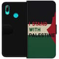 Miniatyrbillede 1 af 3: Huawei P smart 2019 Tegnebogsetui Stå sammen med Palæstina - solidaritetsdesign med en stærk besked