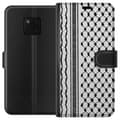 Pikkukuva 1 / 3: Huawei Mate 20 Pro Lompakkokotelo Palestiinalainen kuvio - perinteiseen tyyliin inspiroima keffiyeh-kangas