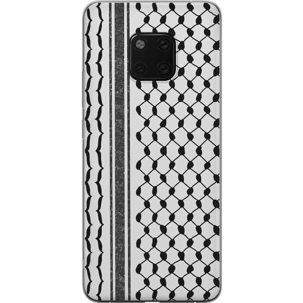 Huawei Mate 20 Pro Läpinäkyvä kuori Palestiinalainen kuvio - perinteiseen tyyliin inspiroima keffiyeh-kangas