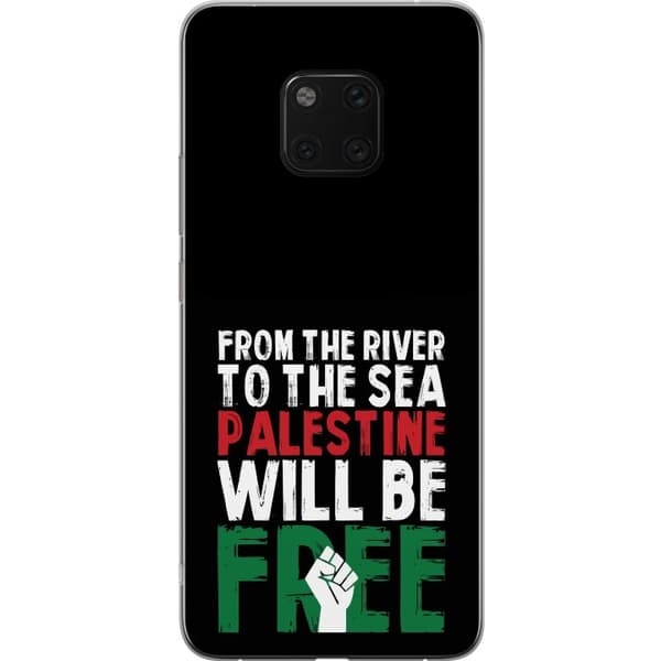 Huawei Mate 20 Pro Gjennomsiktig deksel Fri Palestina