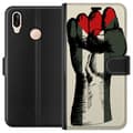 Miniatyrbillede 1 af 3: Huawei P20 lite Tegnebogsetui Hånd bundet i Palæstinas farver - kraftfuldt symbol for frihedsbevægelsen