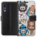 Miniatyrbilde 1 av 3: Huawei P20 Pro Lommeboketui Labubu figure samling - Pop Mart Labubu The Monsters i fargerik design