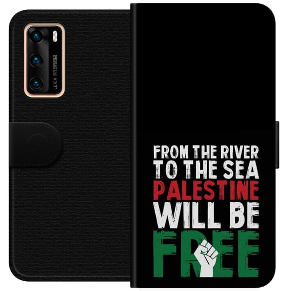 Huawei P40 Lommeboketui Fri Palestina