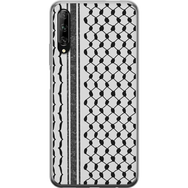 Huawei P smart Pro 2019 Genomskinligt Skal Palestinskt mönster – inspirerat av keffiyeh-tyg i traditionell stil