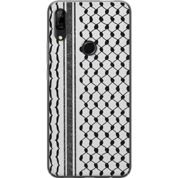 Huawei P Smart Z Gjennomsiktig deksel Palestinsk mønster - inspirert av tradisjonell stil keffiyeh-stoff