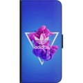 Miniatyrbillede 3 af 3: Huawei P Smart Z Tegnebogsetui Adidas-inspireret blåt design - sporty motiv med retrovibe i blå toner