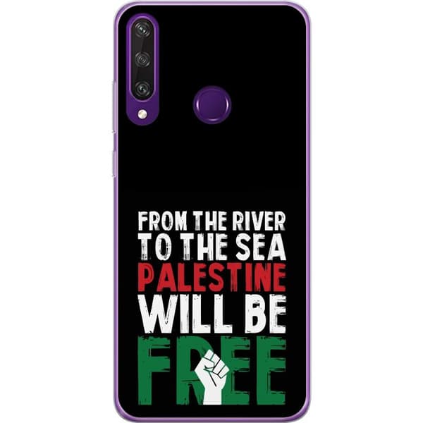Huawei Y6p Gennemsigtig cover Fri Palæstina