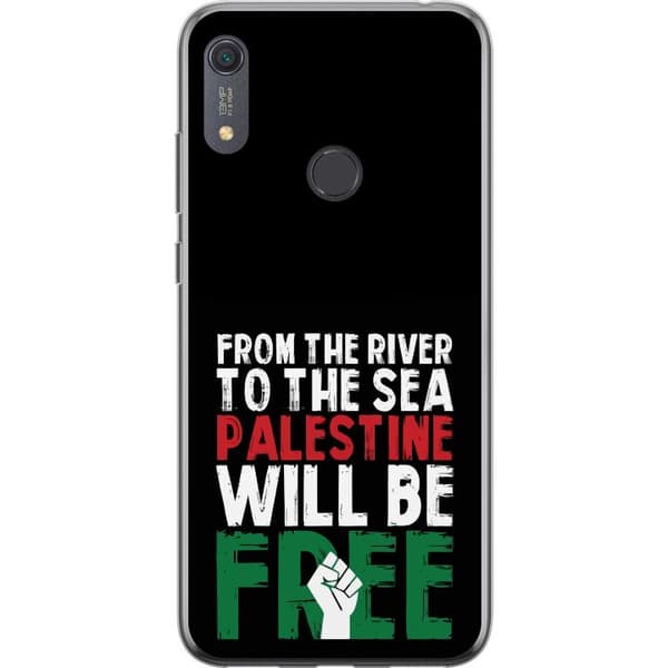 Huawei Y6s (2019) Läpinäkyvä kuori Vapauta Palestiina