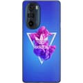 Pikkukuva 1 / 3: Motorola Edge 30 Pro Läpinäkyvä kuori Adidas-inspiroitunut sininen muotoilu - urheilullinen motiivi retro-vibeillä sinisissä sävyissä