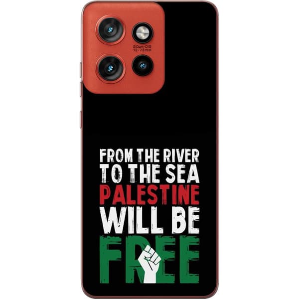 Motorola Edge 50 Neo Gjennomsiktig deksel Fri Palestina